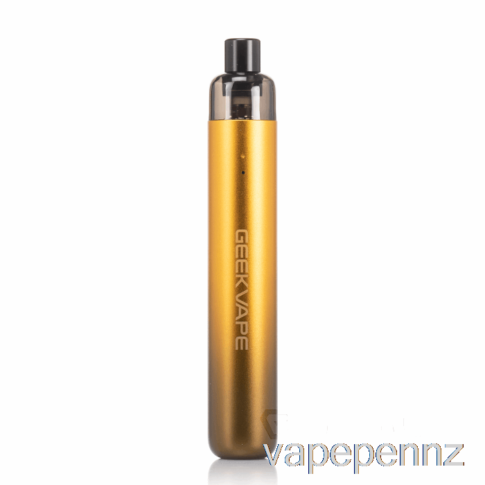 Geek Vape WENAX SC Starter Kit Gold Black VAPE NZ